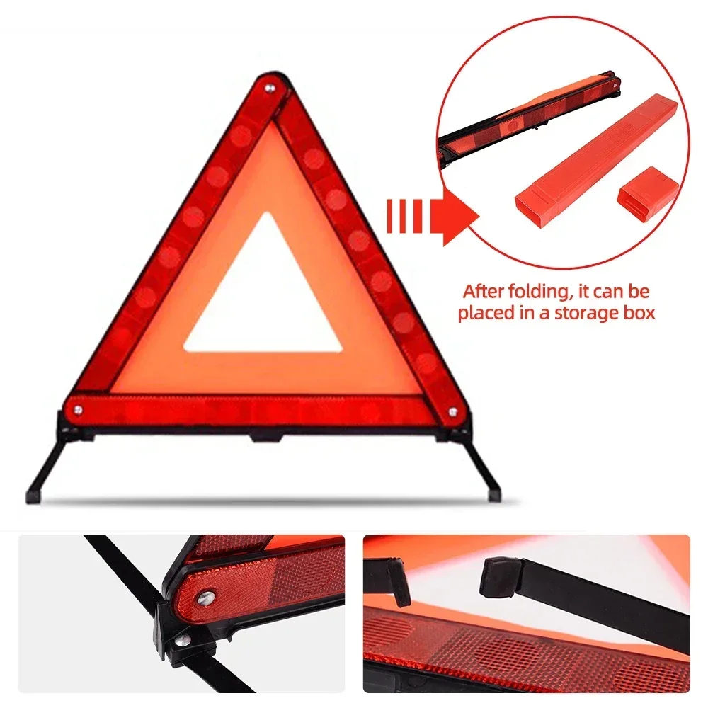 Emergency Exit Sign - Triangle de signalisation d'urgence pour voiture,