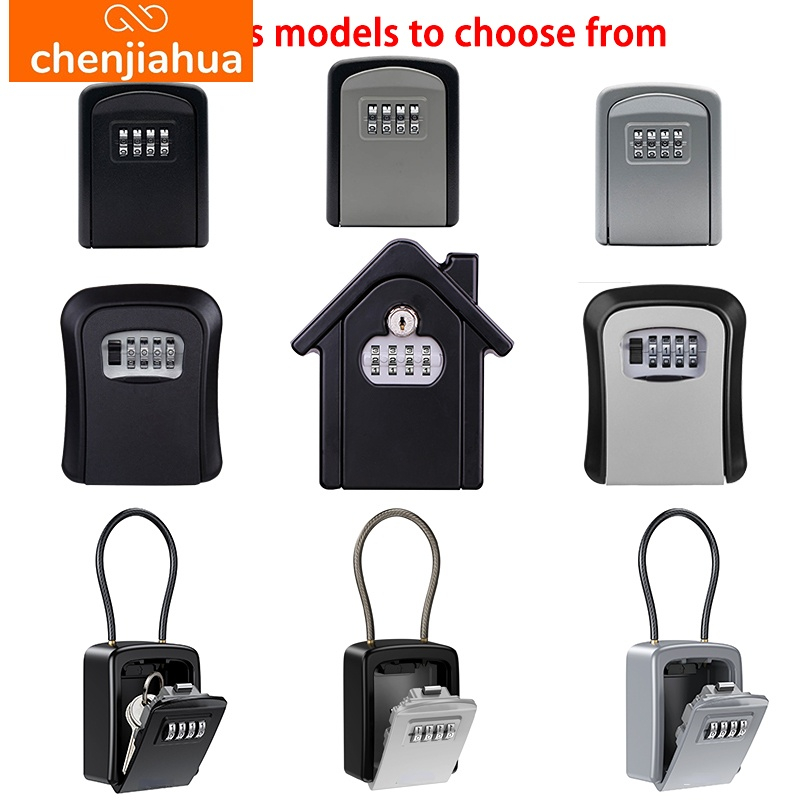 Lockbox Key Secure - Boîte de rangement murale pour clés,