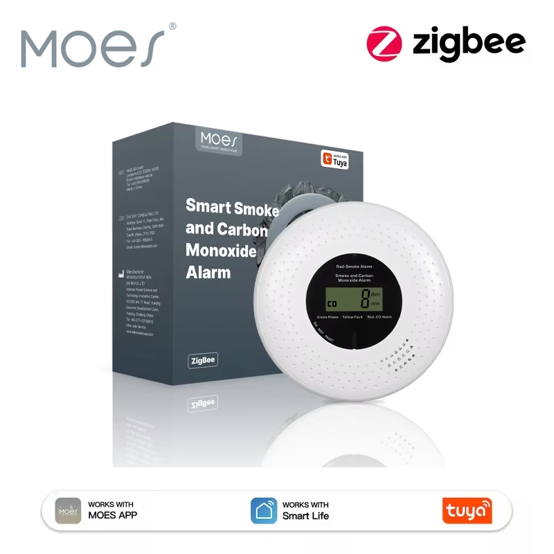 Co Detector Plug - Détecteur de fumée et de monoxyde
