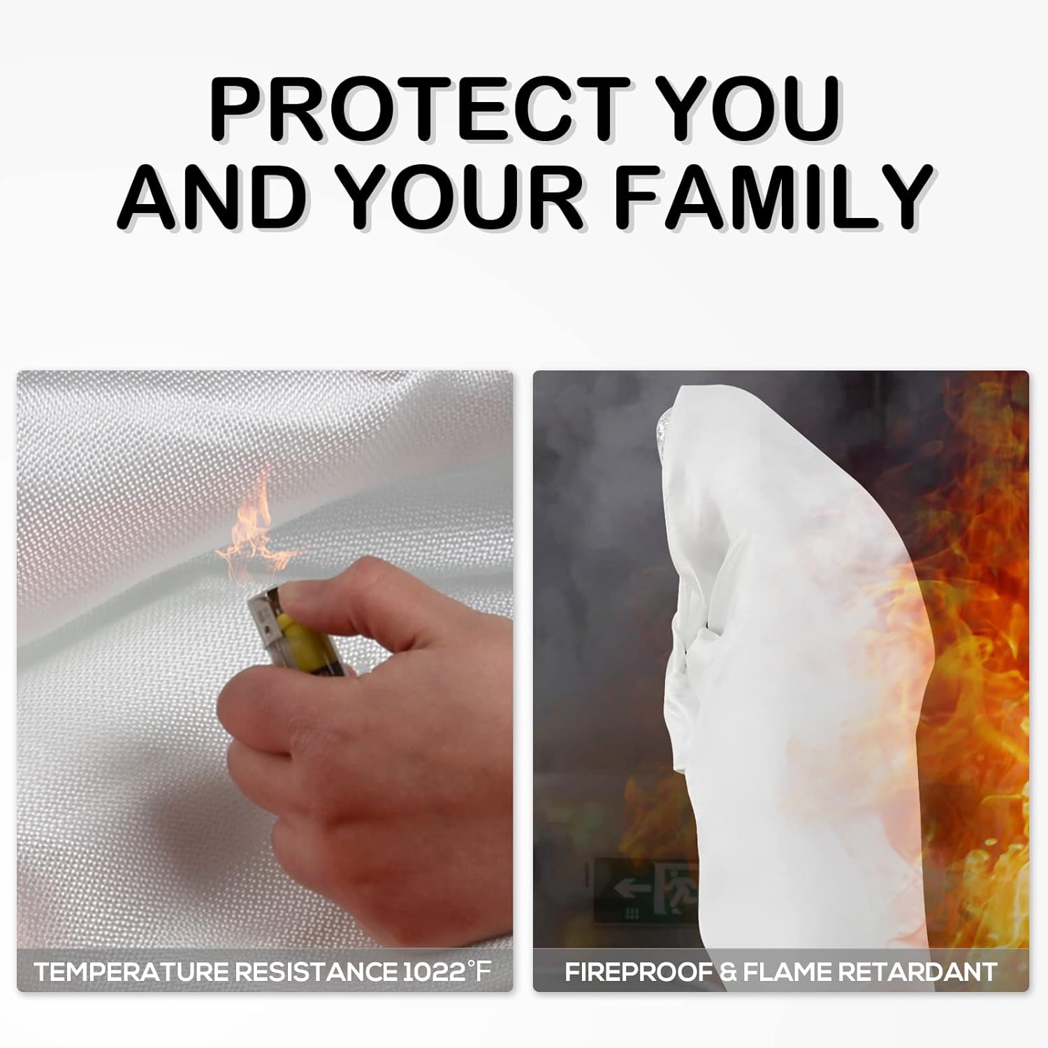 Couverture anti-feu d'urgence  - Fire Blanket Kitchen avis et prix