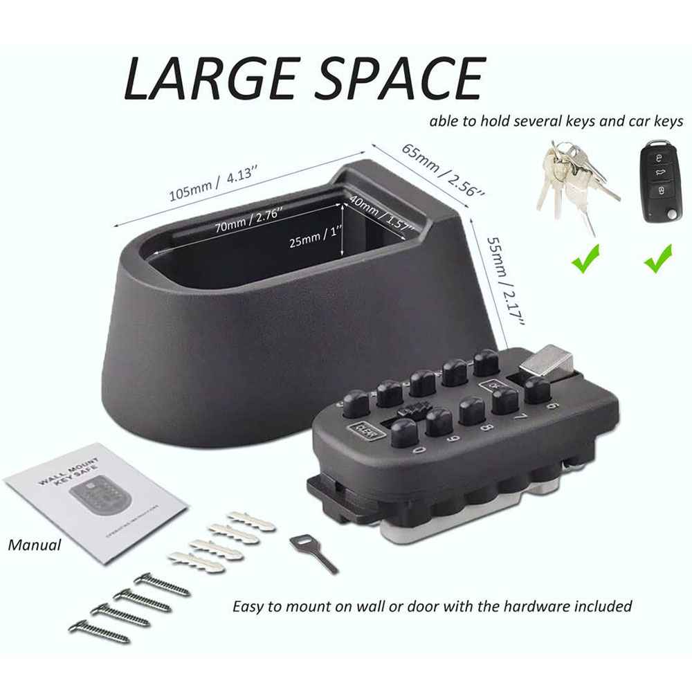 Boîte à clés murale avec serru - Lockbox Key Secure avis et prix