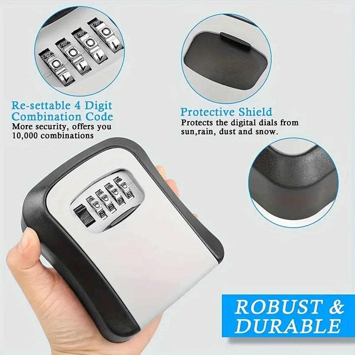 Boîte à clés portable étanche  - Lockbox Key Secure avis et prix