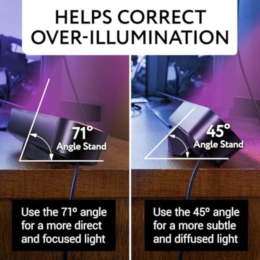 Lot de 4 supports d'ambiance l - Philips Light Hue Play avis et prix