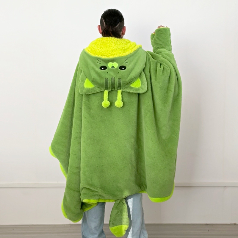 Robe en peluche à capuche avec - Fire Blanket Kitchen avis et prix